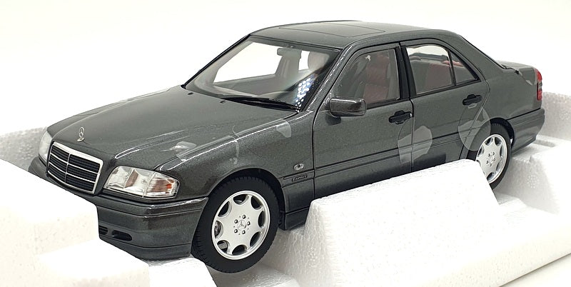Norev 1/18 Scale 183371 - 1997 Mercedes C Class - Metallic Onyx 
