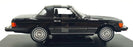 Norev 1/18 Scale 183724 - 1979 Mercedes 450 SL US Version - Metallic Black