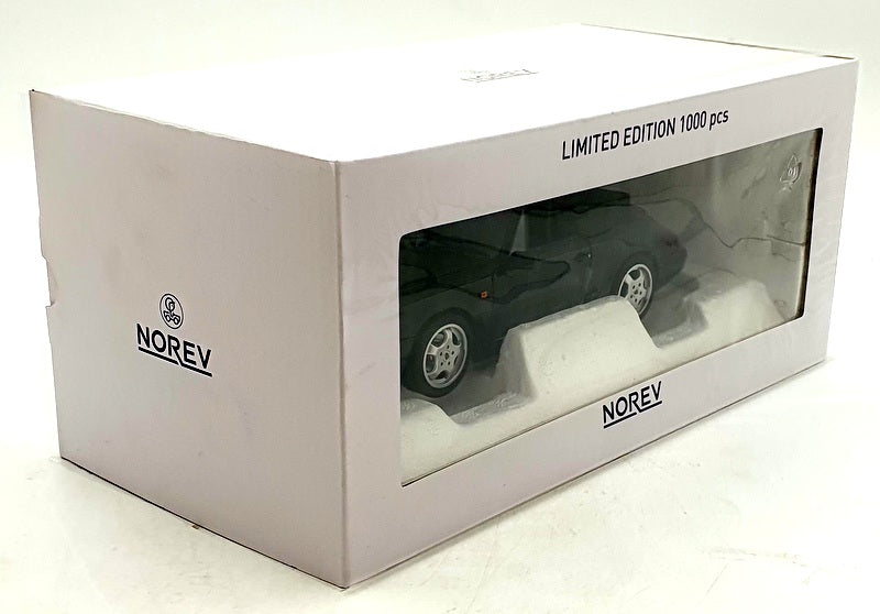 Norev 1/18 Scale 187332 - 1990 Porsche 911 Carrera 4 Cabriolet - Metallic Black