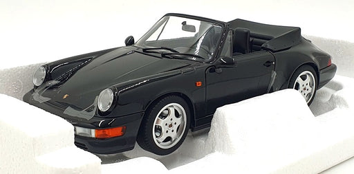 Norev 1/18 Scale 187332 - 1990 Porsche 911 Carrera 4 Cabriolet - Metallic Black