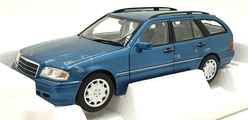 Norev 1/18 Scale 183386 - 1997 Mercedes C Class T Models - Metallic Aquamarin 