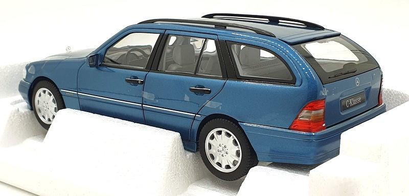 Norev 1/18 Scale 183386 - 1997 Mercedes C Class T Models - Metallic Aquamarin 