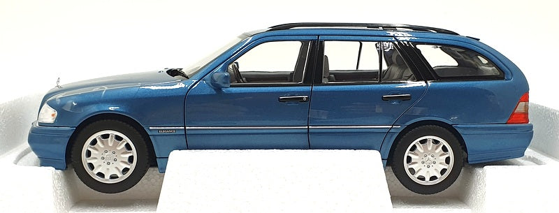 Norev 1/18 Scale 183386 - 1997 Mercedes C Class T Models - Metallic Aquamarin 