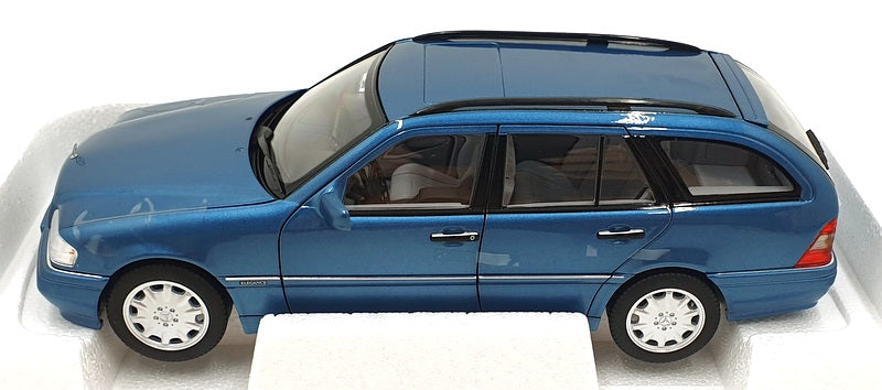 Norev 1/18 Scale 183386 - 1997 Mercedes C Class T Models - Metallic Aquamarin 
