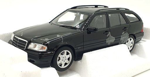 Norev 1/18 Scale 183387 - 1997 Mercedes C Class T-Model Metallic Obsidian Black
