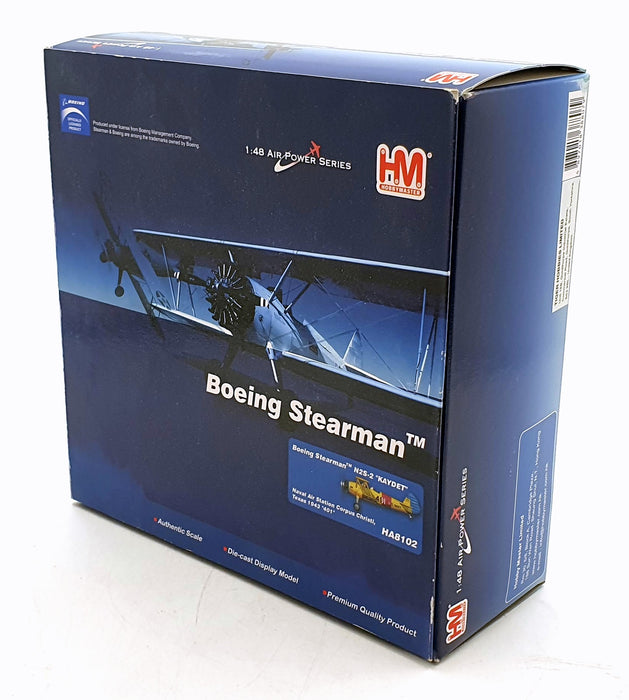 Hobby Master 1/48 Scale Aircraft HA8102 - Boeing Stearman N2S-2 Kaydet 1943