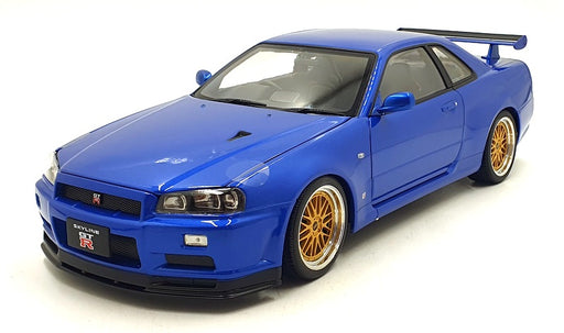 KK Scale 1/12 Scale KKDC120211-2 2001 Nissan Skyline GT-R (R34) V-Spec II BBS