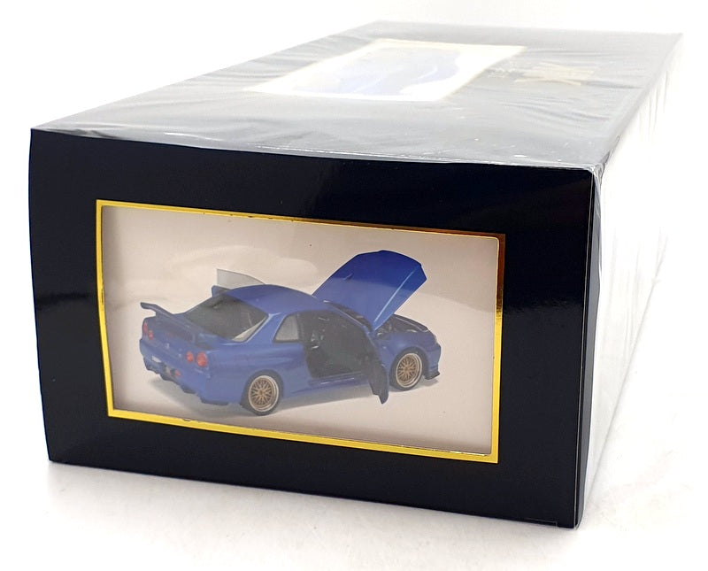 KK Scale 1/12 Scale KKDC120211-2 2001 Nissan Skyline GT-R (R34) V-Spec II BBS