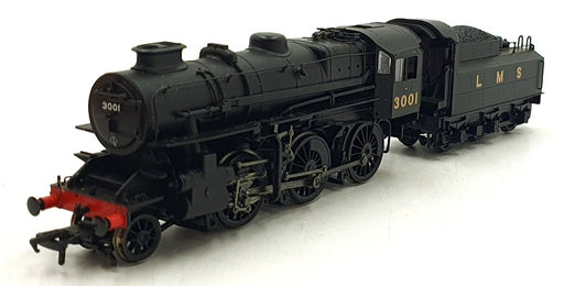 Bachmann OO 1/76 Scale 32-575 - IVATT Class 4 3001 LMS Black Double Chimney