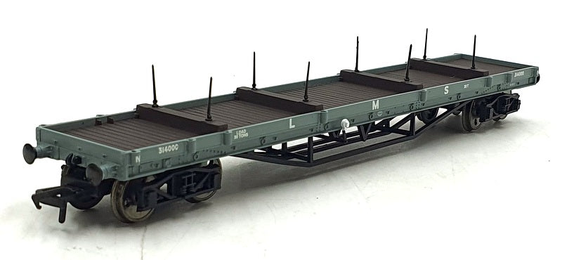 Bachmann OO Gauge (1/76) 33-857 - 30 Ton Bogie Bolster Wagon BR LMS