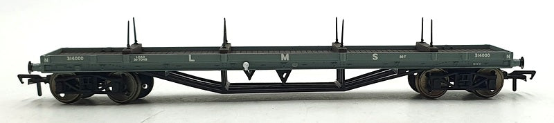 Bachmann OO Gauge (1/76) 33-857 - 30 Ton Bogie Bolster Wagon BR LMS