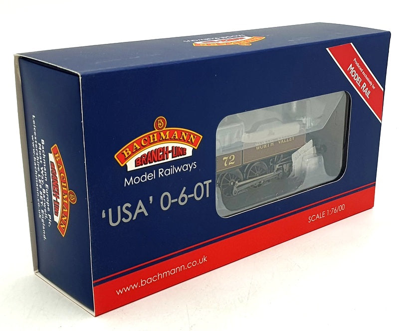 Bachmann OO 1/76 Scale MR-108 - USA Class 0-6-0T 72 'Worth Valley' Locomotive