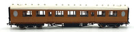 Bachmann OO Gauge (1/76) 34-385 - Thompson Third Class Corridor LNER Teak Coach