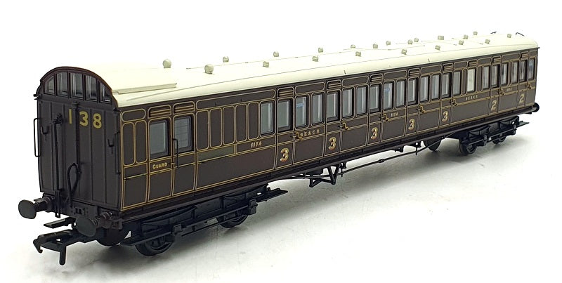 Bachmann OO Gauge (1/76) 39-600 - SE&CR 60' Birdcage Brake Lavatory Coach