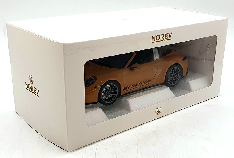 Norev 1/18 Scale 187190 - 2024 Porsche 911 Targa 2024 Baham Yellow