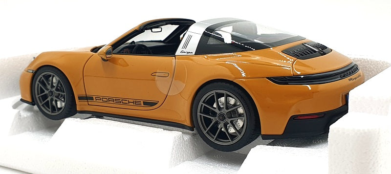 Norev 1/18 Scale 187190 - 2024 Porsche 911 Targa 2024 Baham Yellow