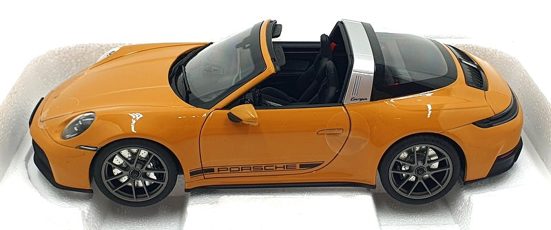 Norev 1/18 Scale 187190 - 2024 Porsche 911 Targa 2024 Baham Yellow