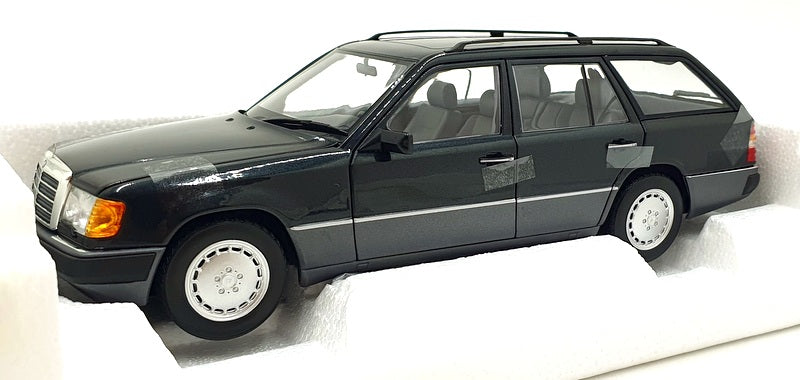 Norev 1/18 Scale 183960 - 1990 Mercedes 300 DT Model S124  - Met. Blue/Black