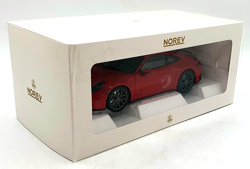Norev 1/18 Scale 187171 - 2024 Porsche 911 Carrera 4 GTS - Guards Red