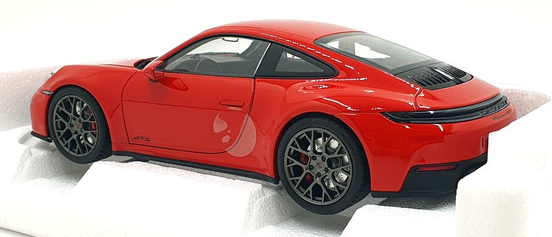 Norev 1/18 Scale 187171 - 2024 Porsche 911 Carrera 4 GTS - Guards Red