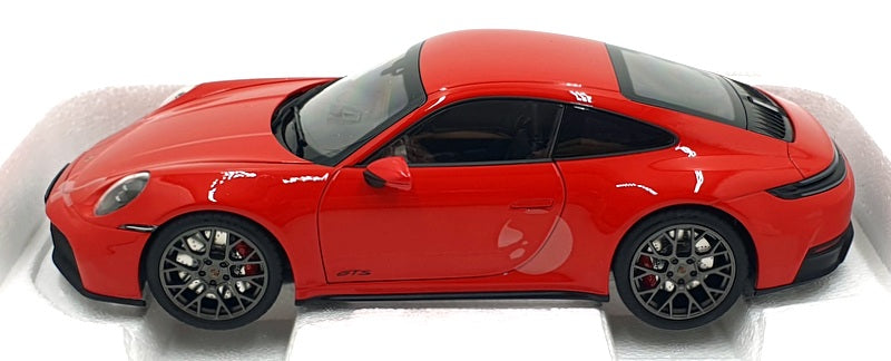 Norev 1/18 Scale 187171 - 2024 Porsche 911 Carrera 4 GTS - Guards Red