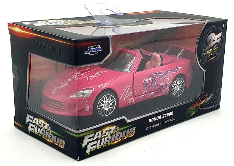 Jada 1/32 Scale Diecast 97610 Fast And Furious Suki's Honda S2000 - Pink