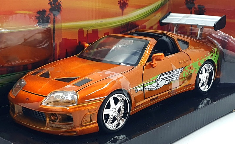 Jada 1/24 Scale 37703 - Brian's Toyota Supra - Met. Orange