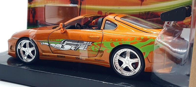Jada 1/24 Scale 37703 - Brian's Toyota Supra - Met. Orange
