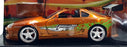 Jada 1/24 Scale 37703 - Brian's Toyota Supra - Met. Orange
