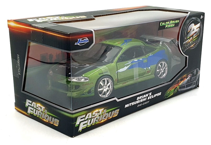 Jada 1/24 Scale 36817 - Brian's Mitsubishi Eclipse - Met Green/Blue