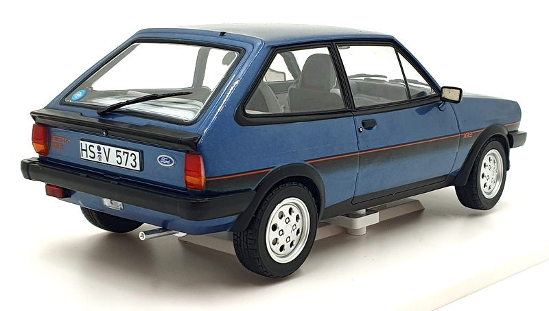 Norev 1/18 Scale 182744 - 1981 Ford Fiesta XR2 - Met. Blue