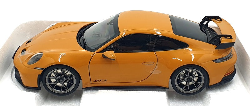 Norev 1/18 Scale 187387 - 2021 Porsche 911 GT3 - Bahama Yellow