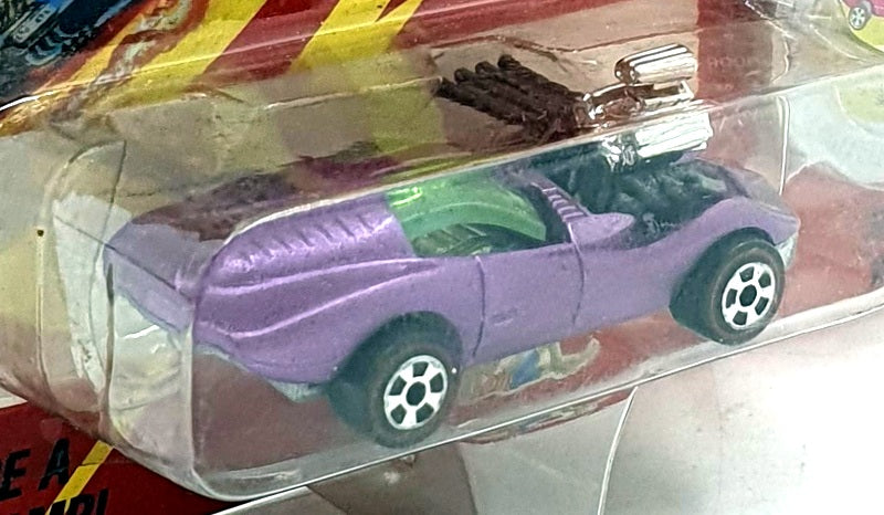 Johnny Lightning 1/64 Scale 100-140 - The Challengers Vicious Vette - Lt. Purple