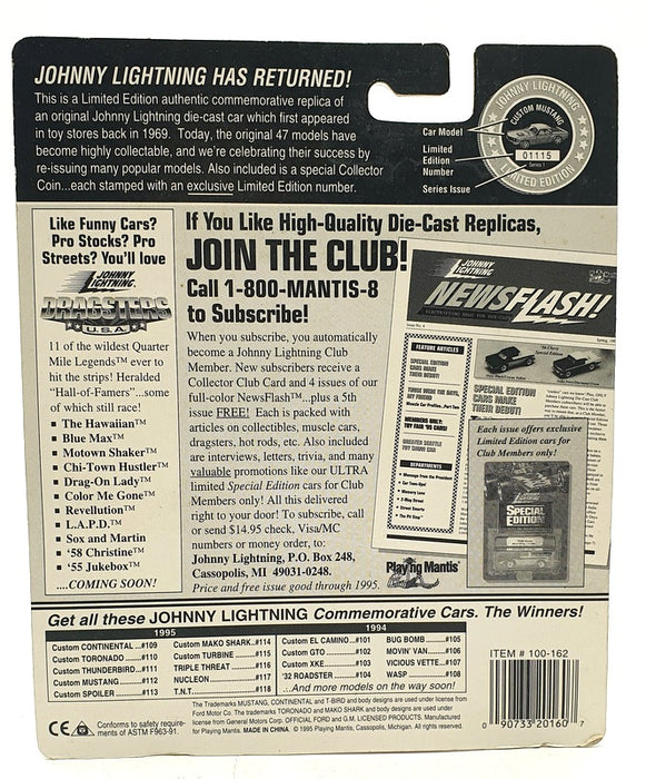 Johnny Lightning 1/64 Scale 100-162 - The Challengers TNT - Met. Purple/Black