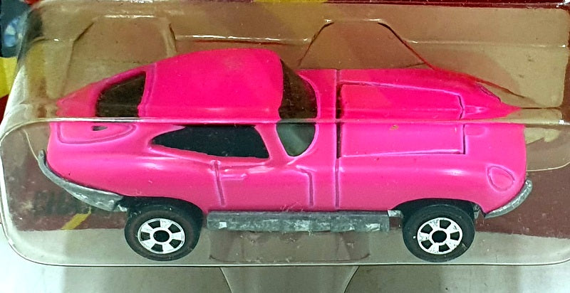 Johnny Lightning 1/64 Scale 100-120 - The Challengers Custom XKE - B. Pink
