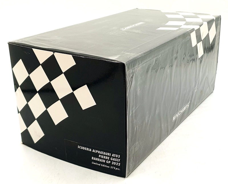 Minichamps 1/18 Scale 117 220110 - Alphatauri AT03 Bahrain GP 2022 - Gasly