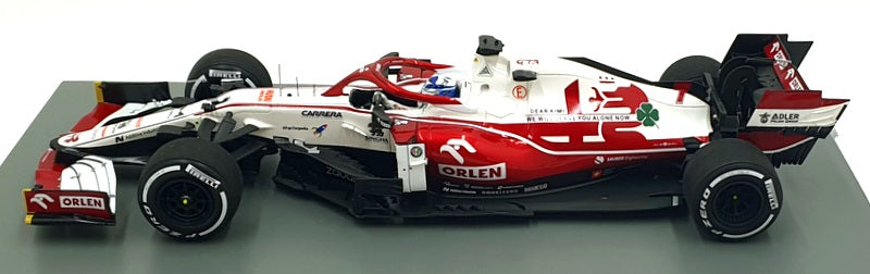 Spark 1/18 Scale Resin 18S607 - Alfa Romeo Racing OLEN C41 #7 Abu Dhabi 2021