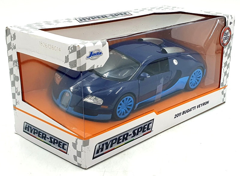 Jada 1/24 Scale 37643 - 2011 Bugatti Veyron - Blue