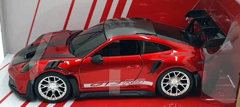 Jada 1/24 Scale 37809 - Porsche 911 GT3 RS (992) - Met. Red