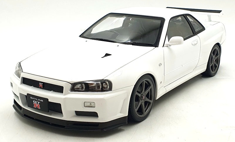 KK Scale 1/12 Scale KKDC120213-1 2001 Nissan Skyline GT-R R34 V-Spec II w/ OEM