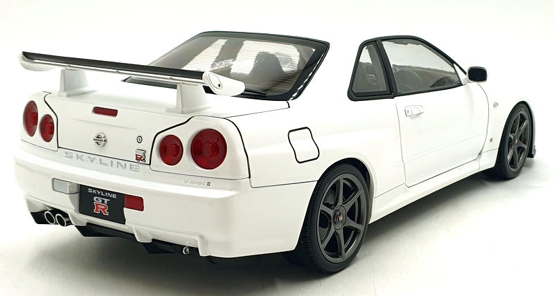 KK Scale 1/12 Scale KKDC120213-1 2001 Nissan Skyline GT-R R34 V-Spec II w/ OEM