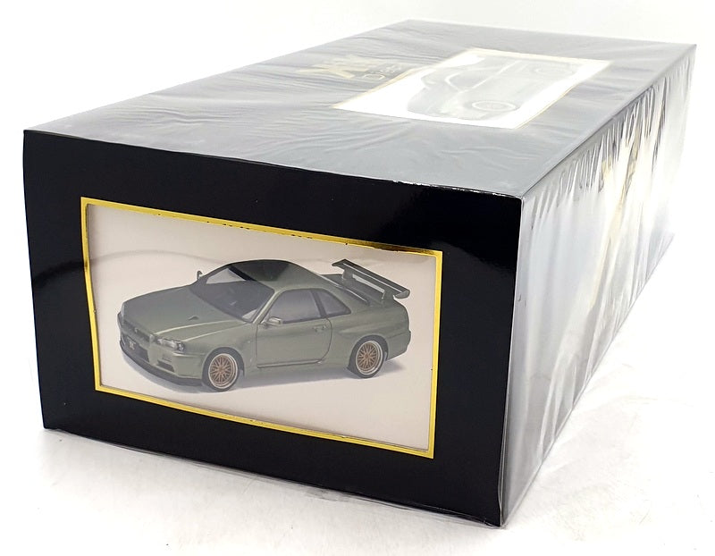 KK Scale 1/12 Scale KKDC120212-2 2001 Nissan Skyline GT-R R34 V-Spec Nür w/ BBS