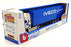 Burago 1/43 Scale 18-31469 - IVECO S Way Hauler Truck With Trailer - White/Blue