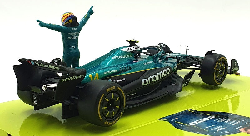 Burago 1/24 Scale Diecast 18-28071 - Aston Martin AMR25 F1 2025 #14 Alonso