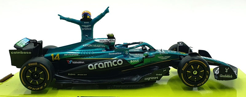 Burago 1/24 Scale Diecast 18-28071 - Aston Martin AMR25 F1 2025 #14 Alonso