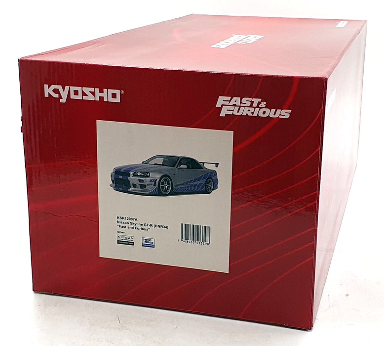 Kyosho 1/18 Scale KSR12007A - Nissan Skyline GT-R (BNR34) Fast and Furious
