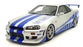 Kyosho 1/18 Scale KSR12007A - Nissan Skyline GT-R (BNR34) Fast and Furious