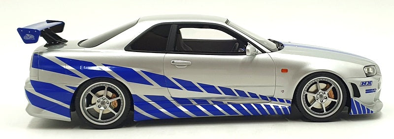 Kyosho 1/18 Scale KSR12007A - Nissan Skyline GT-R (BNR34) Fast and Furious