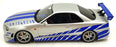 Kyosho 1/18 Scale KSR12007A - Nissan Skyline GT-R (BNR34) Fast and Furious