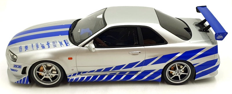 Kyosho 1/18 Scale KSR12007A - Nissan Skyline GT-R (BNR34) Fast and Furious